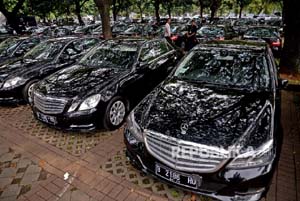 360 Mobil Mewah Disiapkan Jemput Rombongan Raja Salman